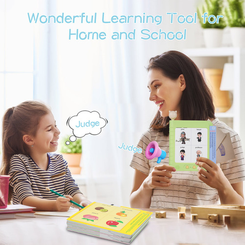 Máquina De Aprendizaje De Inglés Recargable Tipo C Para Educ
