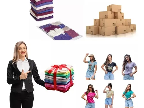 Lotes de roupas baratas para revender 2025