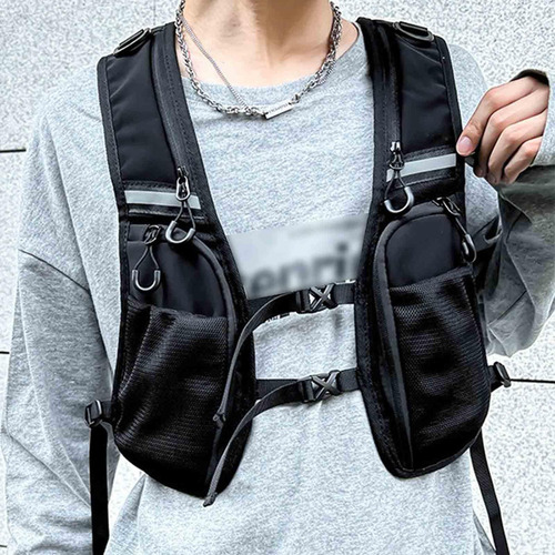 Ww Mochila Running Chaleco For Hombre Mujer Con Correas