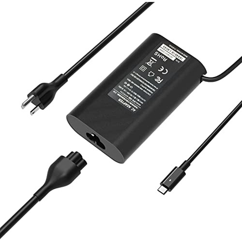 Cargador Portátil Usb C 65w 45w Para Dell Xps 13 7390 9350 9