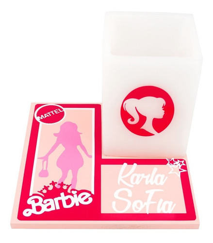 10 Centros De Mesa Temático De Barbie Aluzza