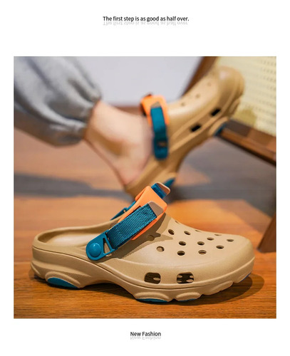 Sandalias De Playa Coconut Hole De Estilo Coreano Para Hombr