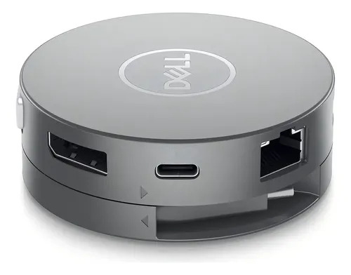 Dell Da310 Usb-c Adaptador Multipuerto 7 En 1, Color Gray Negro