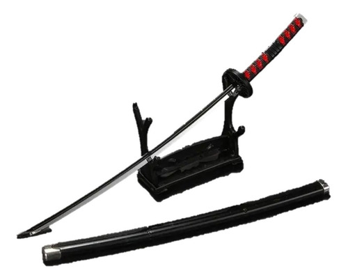 Espada Meltalica 25 Cms Demon Slayer Con Base