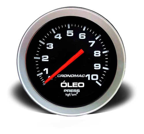 Manômetro Cronomac Óleo 10kg Sp + Kit Opala / Gm V8