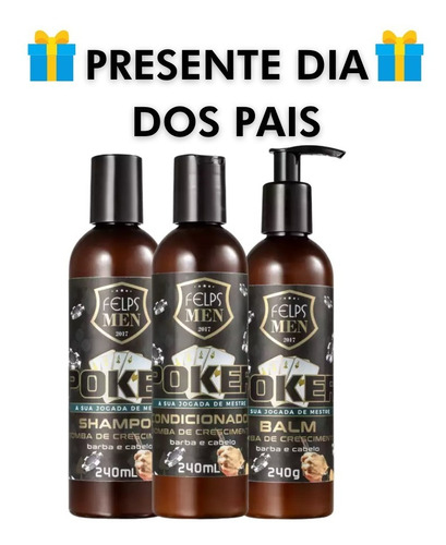 Kit Presente Dia Dos Pais 3 Produtos 