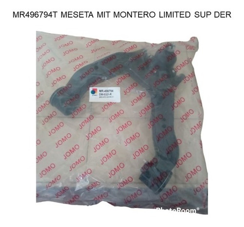 Meseta Mitsubishi Montero Limited/dakar Superior Derecha