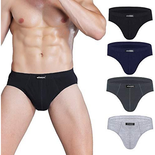 Set De 4 Calzoncillos Bikini Talla Small Para Hombre 03-s