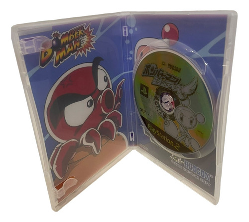 Bomberman Jetters Play 2 Com Capa E Pôster Ps2