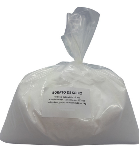 Borato Sodio Borax Decahidratado - 25 Kg - Quimicaxquimicos