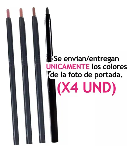 Set Lápices Automáticos Versatile Cream Liner De Labios Ap