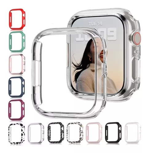 Capa Case Bumper 2in1 C Vidro Para Apple Watch Series 9 45mm