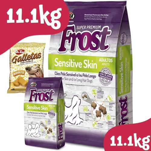 Frost Sensitive 10k + Cuerda+ 3 Snacks 3 Huesos+envio Gratis