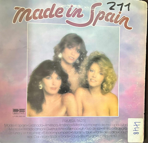 Disco Vinilo De Época Made In Spain