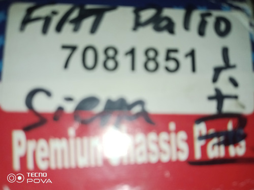 Terminal Axial 7081851/fiat Palio Fire Siena 1.8-int/der/izq