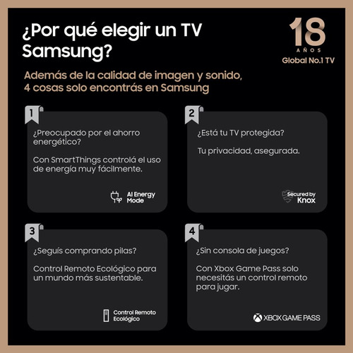 Smart Tv 75 Pulgadas 4k Ultra Hd Cu8000 - Samsung
