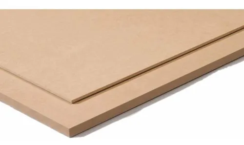 Placa De Fibrofacil 3 Mm Cortes De 20 X20 Cm Por 5 Unidades