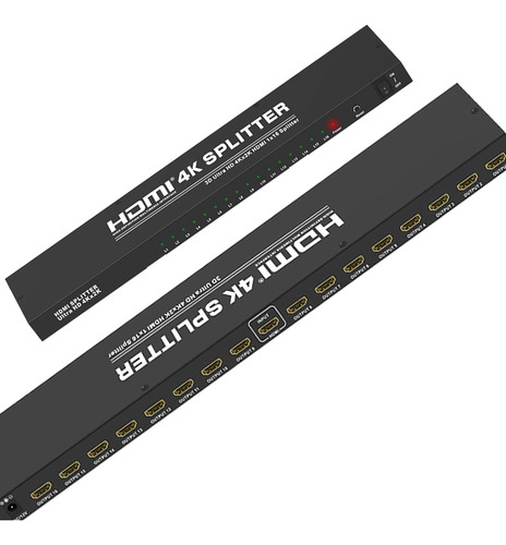 Distribuidor Hdmi Splitter 1 X 16 Ultra Hd 3d