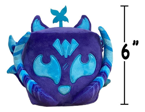 Sqd Juguete De Peluche Con 6 Frutas Blox, Sin Código