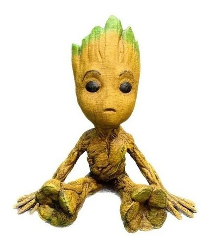 Maceta Baby Groot 15 Cm Avengers Marvel 3d Bazar Decoracion