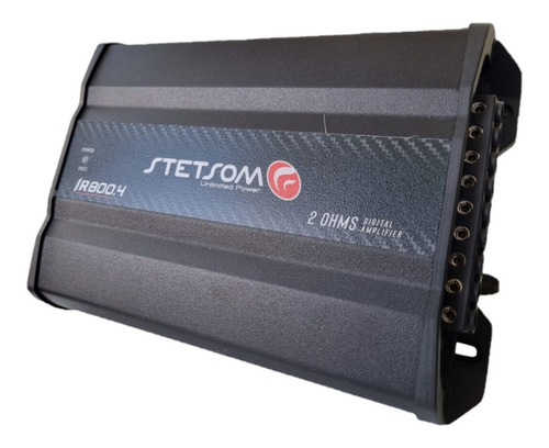 Módulo Potencia Digital Stetsom Ir800.4 800 W Rms 4 Canais Cor Preto