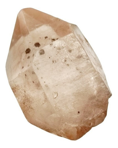 Punta Cuarzo Diamante Herkimer Rojiza Hematites 1.5cm 1.5g.