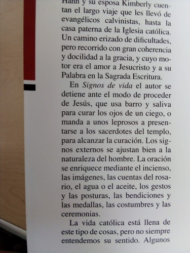 Libro Signos De Vida ( Scott Hahn )