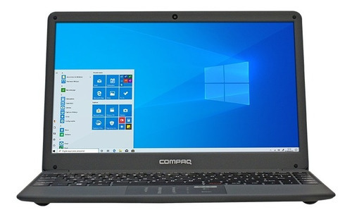 Notebook Compaq Cq-27 Intel Core I3 4gb - 240gb Ssd Linux Cor Cinza