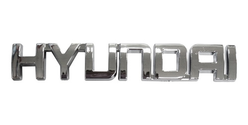 Emblema Hyundai Getz Tamaño Original ( Incluye Adhesivo 3m)