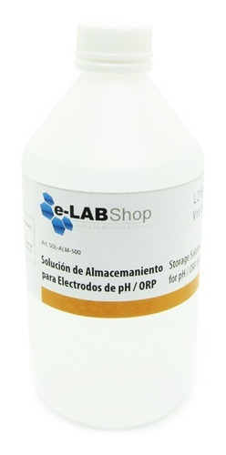 Medidores De Ph / Orp Solucion Almacenamiento Guarda X 1 Lt