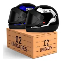 Comprar Kit 2 Capacetes Fechado Sport Moto Tipo San Marino Promoção