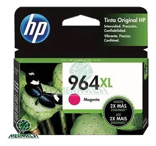 Tinta Hp 964xl 3ja55al Magenta Office Jet 9010 1,600 Pgs 