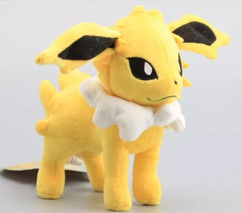 Pelúcia Turma Pokémon EEVEE JOLTEON (18 cm) - Importada