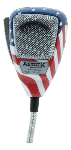 Astatic 302-10309 Stars N' Stripes Microfono Cb De 4 Pines C