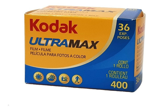 Rollo De Fotos Kodak Ultramax 135 - 36 Exp. Iso / Asa 400