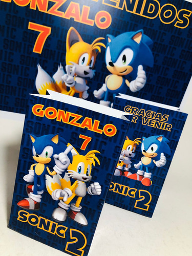 Bolsas Golosineras Personalizadas X 25 Sonic The Hedgehog