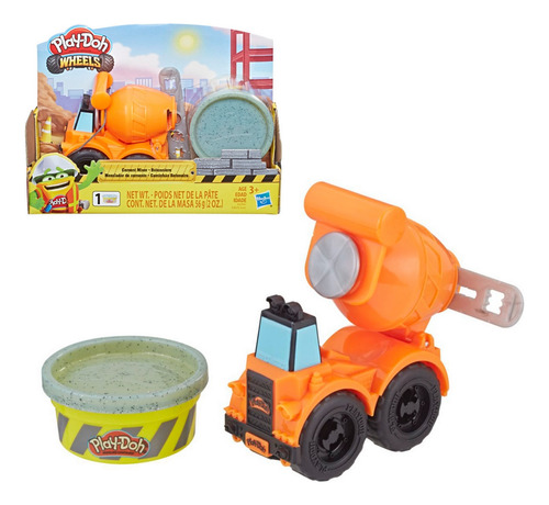 Mini Vehiculo Play Doh - Mezclador De Cemento