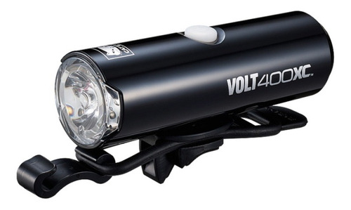 Luz Cateye Delantera Led Recargable Bicicleta 4 Funciones Color Negro