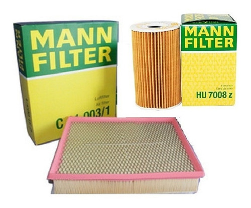 Kit Filtros Aire Y Aceite Mann Vw Amarok 2.0 Tdi