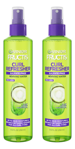 Garnier Fructis Curl Refresher Revivving Spray De Agua, Sin