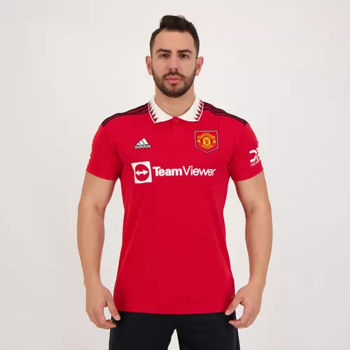 Camisa Adidas Manchester United Pré Jogo 2021 - FutFanatics