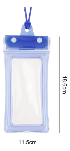 4 Cubierta Impermeable Para Móvil, Bolsa Azul Oscuro