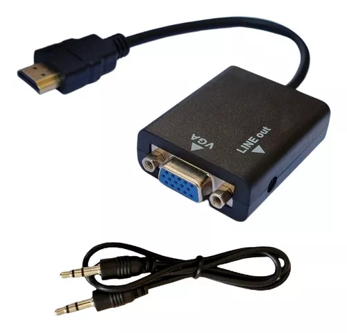 Terceira imagem para pesquisa de adaptador vga para hdmi