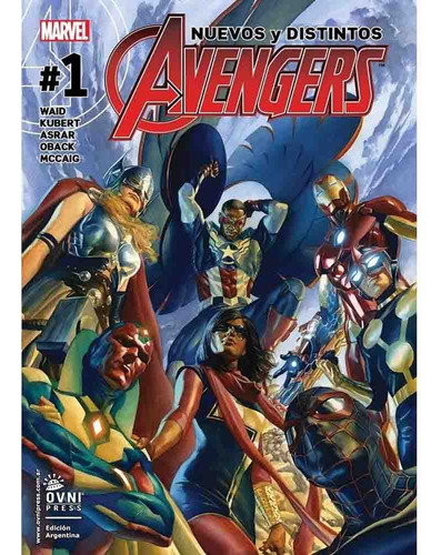 Avengers Nuevos Y Distintos 01 (r) Reedicion