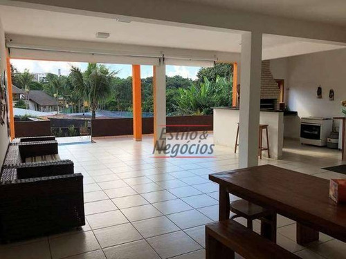 Cond. Granja Ii - Porteira Fechada! Suíte No Térreo. Linda Vista, Piscina, Gourmet! - Ca1856
