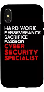 iPhone X/xs Cybersecurity It Analyst Hard Work Certified Tec