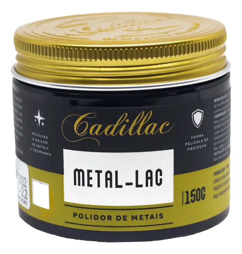 Polidor De Metais Cromados Metal-lac 150g Cadillac