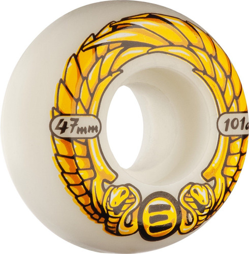 Rollerbones Eulogy Inline Wheel Anti Rocker (47mm, 101a, 4pk)