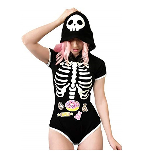 Enterizo Para Adulto  (abdl)  Halloween Talla Xs