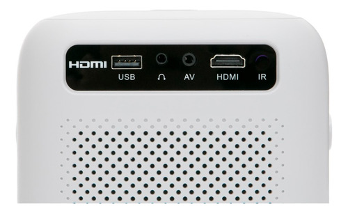 Proyector Portátil Evl 2800 Lúmenes 120 Pulgadas Blanco